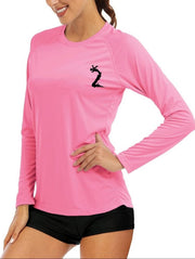 Womens Long sleeve polyester shirts