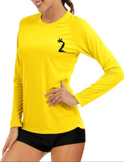 Womens Long sleeve polyester shirts