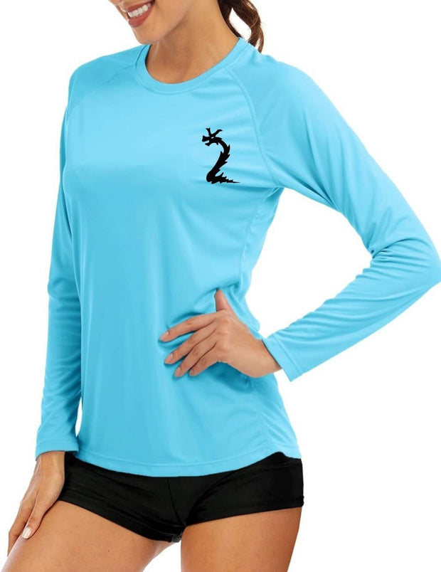 Womens Long sleeve polyester shirts